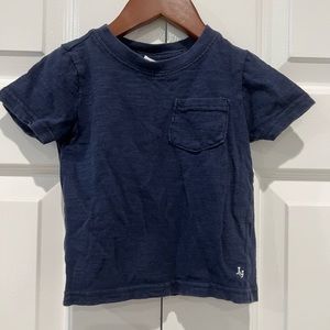 Navy Baby T-shirt - Janie & Jack - Summer - 12-18mo